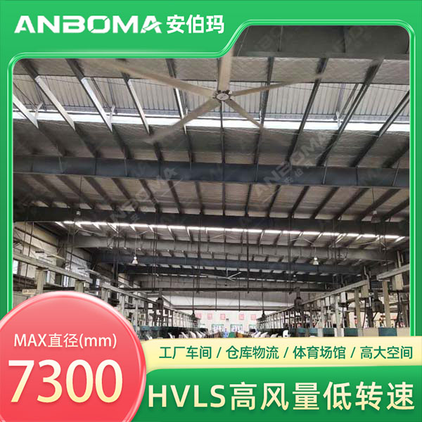 广州篮球馆使用永磁工业大风扇降温除湿实景