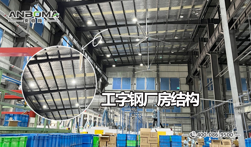 7.3米工业大风扇现场测试
