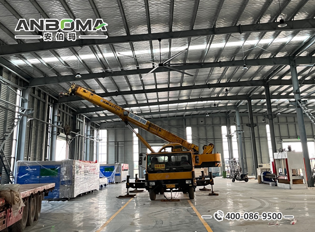 电子电器车间温控解决方案 - 安伯玛永磁工业大风扇