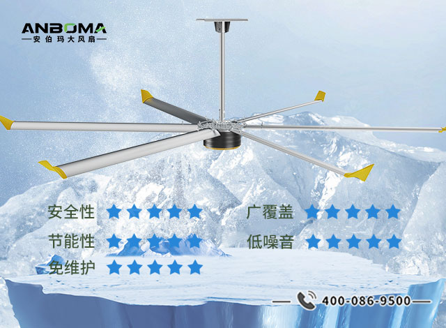 工业风扇内卷选品-安伯玛永磁大风扇