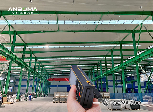 常州车间场地勘测与工业风扇安装现场