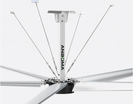 HVLS 大型吊扇有什么优势？厂房降温为
